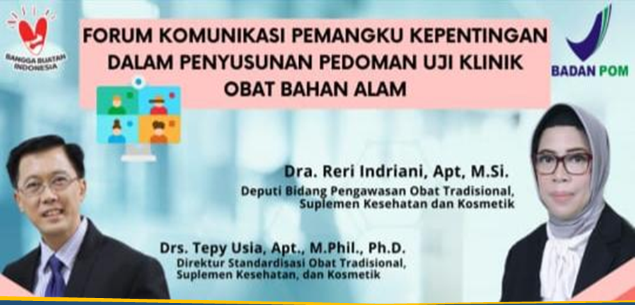 Rancangan Pedoman Uji Klinik Obat Bahan Alam